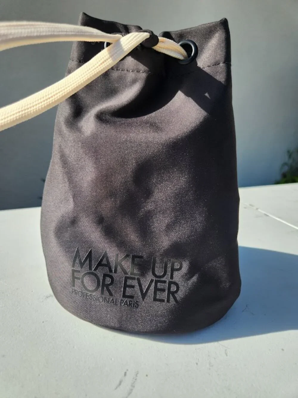 MakeUp ForEver Black Makeup Cosmetic Bag Travel Pouch Brushes Holder Case Appr